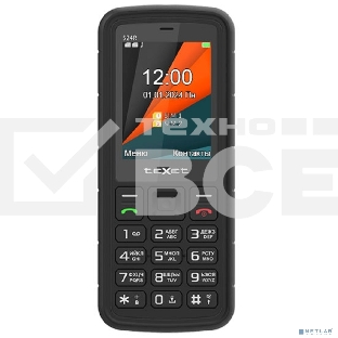 Мобильный телефон teXet TM-524R черный