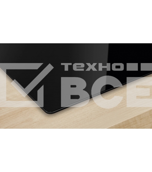Электрическая варочная панель Bosch PKK611BB2E 60 см черный, 3 зоны нагрева, Размеры прибора (мм), 45 x 592 x 522 мм
