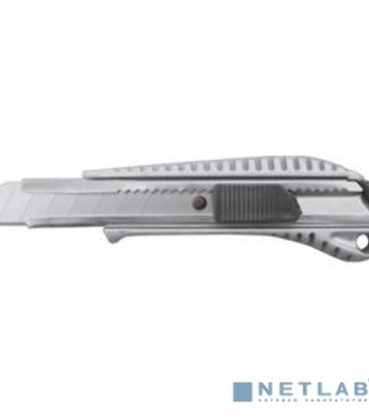 Нож FIT 10250технический 18мм усиленный металлич.корпус