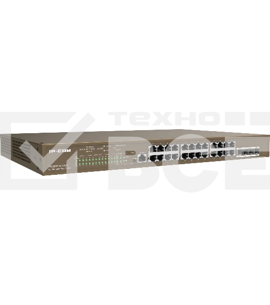 Коммутатор 24PORT 1000M POE 4SFP G5328P-24-410W IP-COM