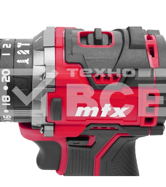 Дрель-шуруповерт аккумуляторная ударная бесщет. CIDS-BL-20, Li-Ion, 20 В MTX