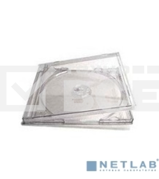 Бокс для CD/DVD, прозрачный (200 шт.) (200/200)