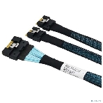 Кабель Shenzhen Lianrui SlimSAS ST (Straight) - 8 x SATA 80cm Cable, фото 1