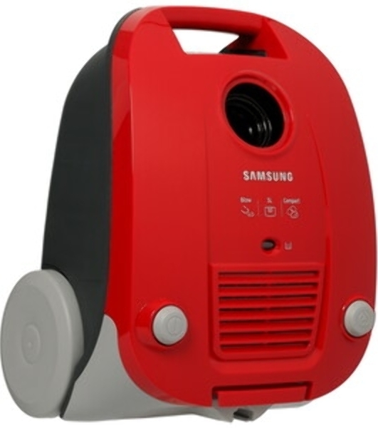 Пылесос Samsung SC4131 красный, 320/1600 Вт, уборка сухая, пылесборник мешок 3 л