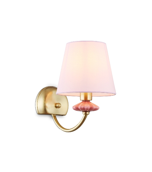 Настенный светильник Ambrella light LH75027 GD/PI золото/розовый E14 max 40W 240*150*240