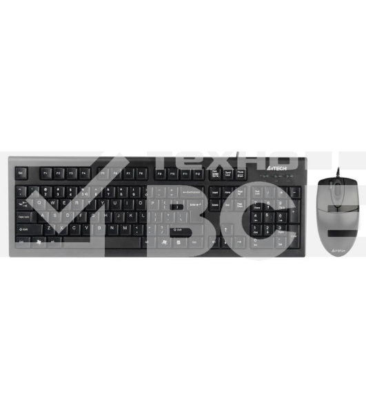 Клавиатура + мышь A4 Bloody KR-8520D / USB/ Wired / Black