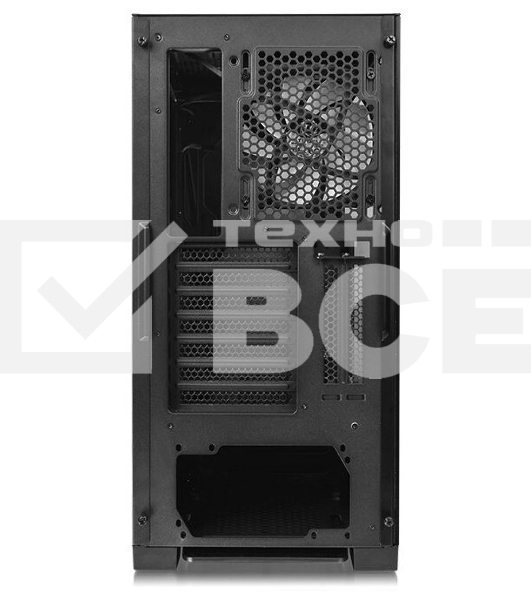 Компьютерный корпус Thermaltake H550 TG RGB черный без БП ATX 5x120mm 5x140mm 2xUSB2.0 1xUSB3.0 audio bott PSU