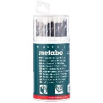 Набор 18 сверел Metabo 627190000 (камень,мет,дер 3-10 мм) пласт.кор, фото4