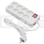 Сетевой фильтр Buro 800SH-1.8-W 1.8м (8 розеток) белый (коробка), фото2