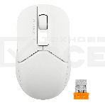 Мышь беспроводная A4Tech Fstyler FG12S белый, 1200 dpi, радиоканал, USB, кнопки - 3, фото2