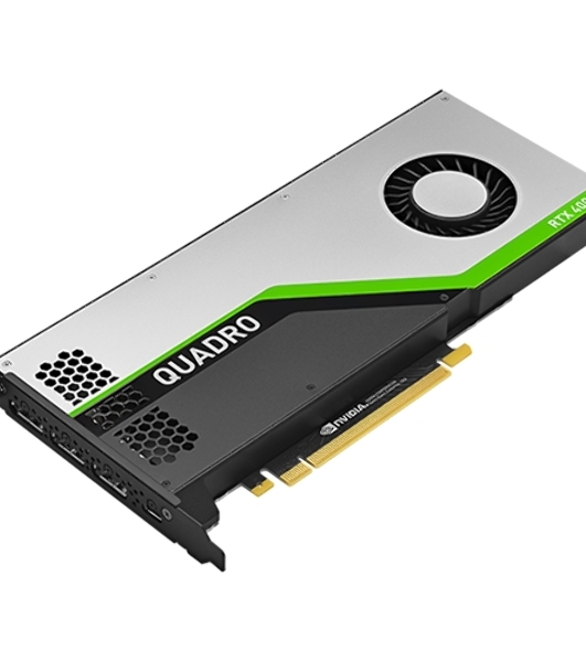 Видеокарта PNY NVIDIA Quadro RTX 4000 (Turing TU106), 8GB GDDR6/256 bit, , 3xDP, DisplayPort-DVI-D, USB Type-C, 1xStereo, 1xSync,PCI Express 3.0 16x VCQRTX4000BLK-1