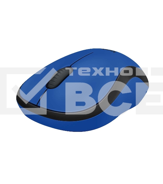 Мышь беспроводная Logitech M220 SILENT синий, 1000 dpi, радиоканал, USB, кнопки - 3