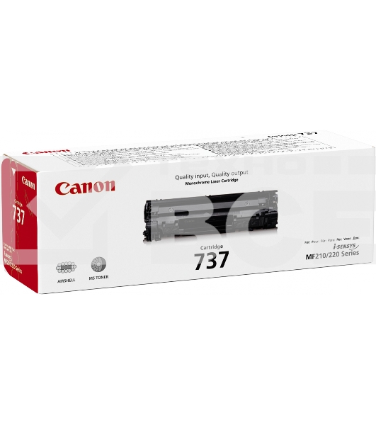 Картридж лазерный Canon 737 9435B002 черный (2400стр.) для Canon i-Sensys MF211/212/216/217/226/229