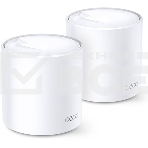 Система TP-Link Mesh AX3000 Whole Home Wi-Fi System, Wi-Fi 6, 2402Mbps (4 streams) at 5GHz and 574Mbps (2 streams) at 2.4GHz, 2 Gigabit ports of each unit, support OFDMA, MU-MIMO, 802.11k/v/r seamless roaming, support WPA3, HomecareTM system, easy setup a, фото3