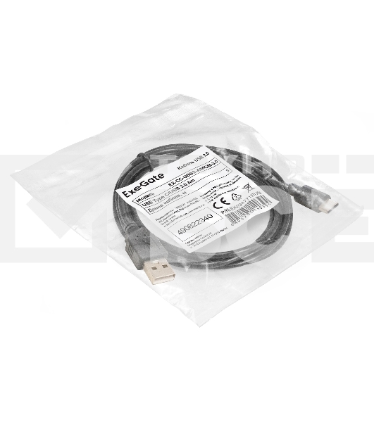 Кабель USB 2.0 ExeGate EX-CC-USB2-AMCM-3.0 (USB Type C/USB 2.0 Am, 3м)
