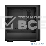 Компьютерный корпус Deepcool CK560 без БП, боковое окно (закаленное стекло), 3xARGB LED 120мм вентилятора спереди и 1x140мм вентилятор сзади, черный, ATX, фото3