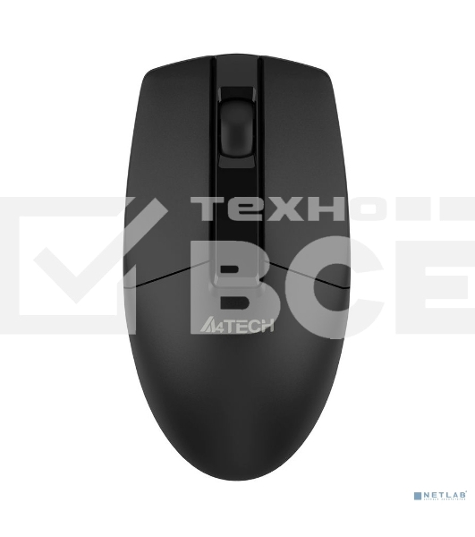 Мышь беспроводная A4Tech G3-330N черный, 1200 dpi, радиоканал, USB, кнопки - 3