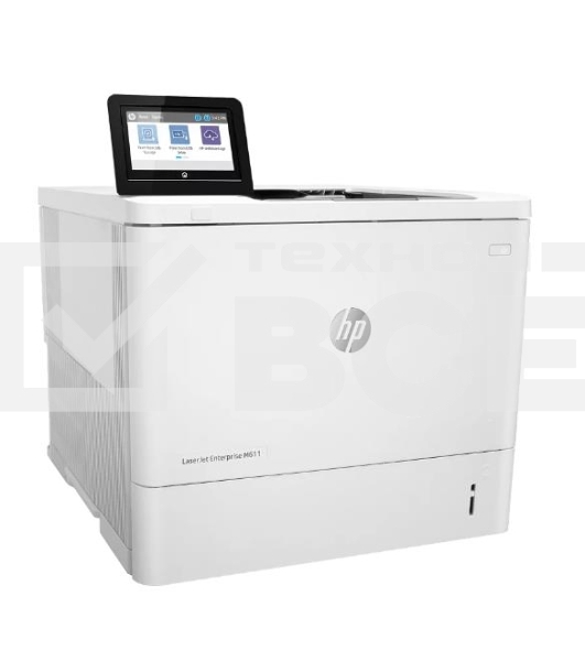 Принтер лазерный HP LaserJet Enterprise M611dn (7PS84A), A4, ч/б, печ. до 61 стр/мин., 1200 x 1200 dpi, USB, RJ-45