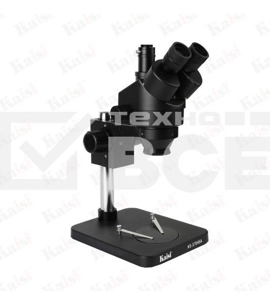Тринокулярный микроскоп Kaisi KS-37045A Black