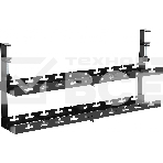 Кабель-канал Cactus CS-CM-700-2BK для столов 72.8x13.5x34.2см черный, фото 1