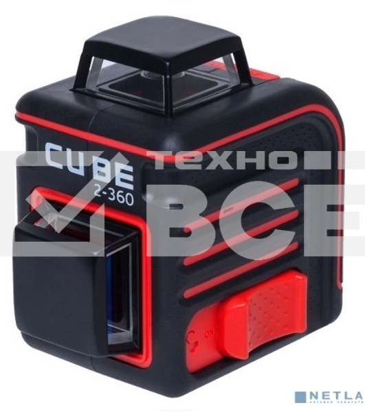 Уровень лазерный ADA Cube 2-360 Ultimate Edition20(70)м ±3/10мм/м ±4° лазер2