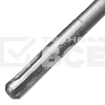 Бур по бетону, цельная крестовая пластина, 10x215 мм, SDS PLUSDenzel, фото5