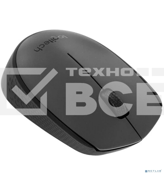 Мышь беспроводная Logitech M170 черный/темно-серый, 1000 dpi, радиоканал, USB, кнопки - 3