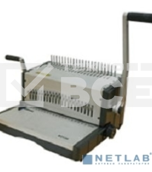 Переплетчик Office Kit B2130 A4/перф.30л.сшив/макс.500л./пластик.пруж. (4.5-51мм)