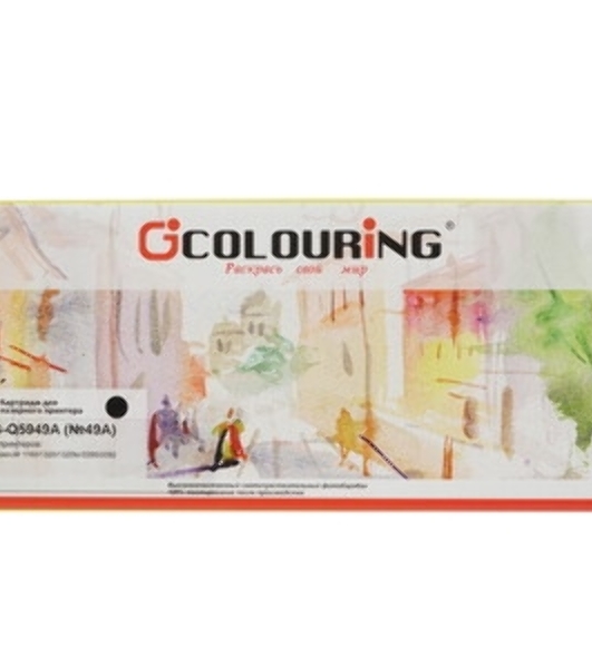 Картридж лазерный Colouring CG-Q5949A/708 черный (2500 стр.) для HP LJ 1160/1320/1320N/3390/3392/Canon LBP 3300