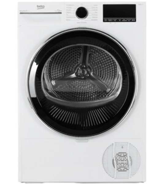 Сушильная машина Beko B3T47238 белый, 7 кг, сушка - тепловой насос, программ - 15, 59.7 x 84.6 x 54.3 см