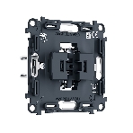 PR113 Механизм 1-клавишного выключателя с самовозвратом 10A-250V QUANT PRO, фото 1