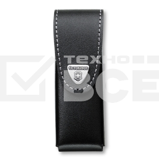 Чехол из нат.кожи Victorinox Leather Belt Pouch (4.0523.3) черный с застежкой на липучке без упаковки