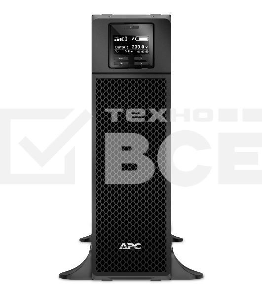 Источник бесперебойного питания APC Smart-UPS SRT SRT5KXLI 4500Вт 5000ВА черный