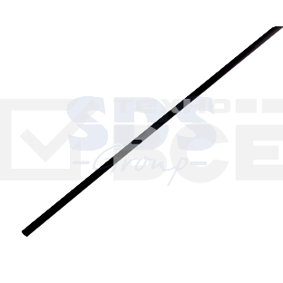 Термоусаживаемая трубка Rexant 10,0/5,0 мм, черная (бухта 100 м)