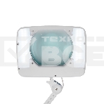 Лупа на струбцине Rexant, квадратная, 5D, с подсветкой 60 SMD LED, сенсорный регулятор яркости, белая, фото6