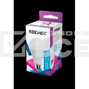 Лампа светодиодная A65 25Вт 6500К E27 220В КОСМОС LkecLED25wA65E2765