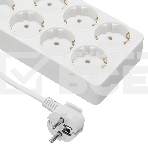 Сетевой фильтр Buro 800SH-1.8-W 1.8м (8 розеток) белый (коробка), фото3