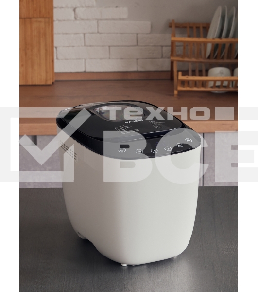 Хлебопечь Hyundai HYBM-P0613 550Вт белый/черный