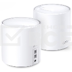 Система TP-Link Mesh AX3000 Whole Home Wi-Fi System, Wi-Fi 6, 2402Mbps (4 streams) at 5GHz and 574Mbps (2 streams) at 2.4GHz, 2 Gigabit ports of each unit, support OFDMA, MU-MIMO, 802.11k/v/r seamless roaming, support WPA3, HomecareTM system, easy setup a, фото12