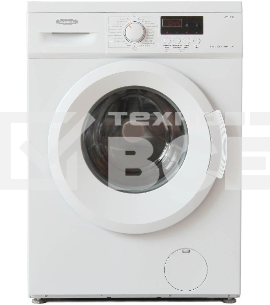 Стиральная машина Бирюса WM-ME610/08 белая, загрузка фронтальная 6 кг, 1000 об/мин., класс: A+