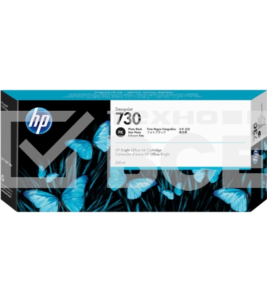 Картридж HP 730 черный для DesignJet T1700 (44