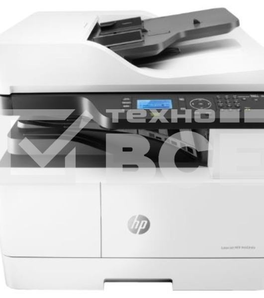 МФУ лазерный HP LaserJet MFP M443nda (8AF72A), A3, ч/б, печ. до 25 стр/мин. (А4) до 13 стр/мин. (А3), скан. до 21 стр/мин., 1200 x 1200 dpi (печать) 600x600dpi (скан.), USB, RJ-45