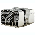 Радиатор для процессора Ablecom ACL-S22130 серебристый, 60 мм, алюминий/медь, 10000 об/мин, 52 дБ, 400 Вт, 64 мм, фото 1