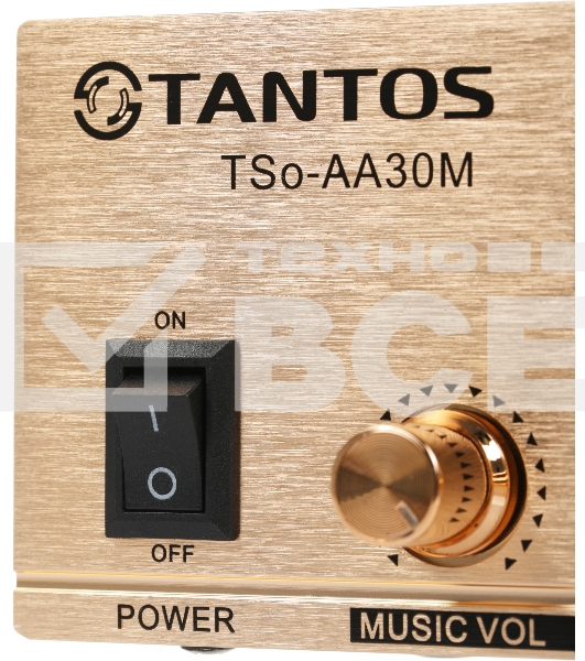 Усилитель Tantos TSo-AA30M выход 100Вт / 30Вт (00-00025068)