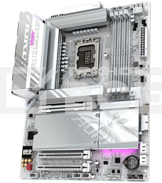 Материнская плата Gigabyte Z890M AORUS ELITE WIFI7 ICE, LGA 1851, Intel Z890, 4xDDR5, 4xSATA, 3xM.2, 1xPCIe 4.0 x4, 1xPCIe 5.0 x16, 1xDP, 1xUSB-C, 1x 2.5Gb LAN, 1xUSB-A 3.2 Gen 2, 4xUSB-A 3.2 Gen 1, 2x3.5 мм, TOSLINK, 7.1, 1xUSB4, mATX