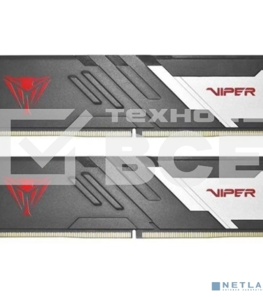 Оперативная память Patriot Viper Venom, DDR5, 64GB (2x32GB), 5600MHz, CL40, с радиаторами, черный