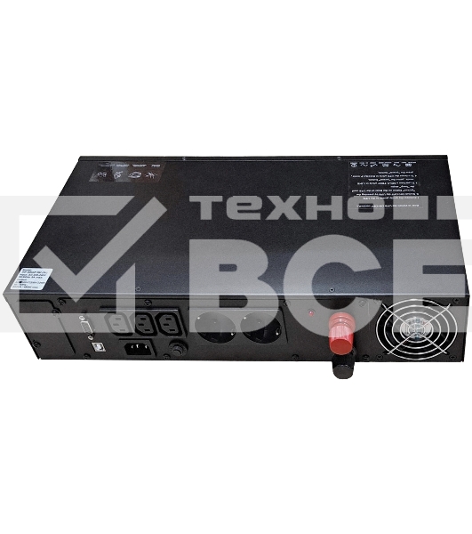 Источник бесперебойного питания Powercom Infinity INF-800AP RM (3U) 480Вт 800ВА черный