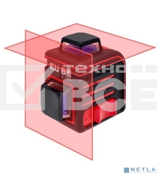 Уровень лазерный ADA Cube 2-360 Ultimate Edition20(70)м ±3/10мм/м ±4° лазер2