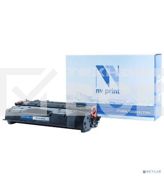 Картридж лазерный NVP совместимый NV-CF280X/CE505X/NV-719H для HP LaserJet Pro 400 MFP M425dn/ 400 MFP M425dw/ 400 M401dne/ 400 M401a/ 400 M401d/ 400 M401dn/ 400 M401dw/ P2055/ P2055d/ P2055dn / Canon LBP-6300dn/ LBP-6650dn/ MF5840dn/ MF5880dn (6900k)