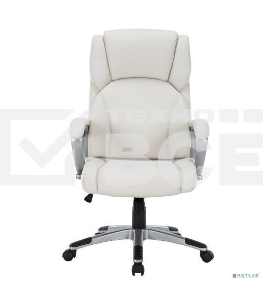 Кресло для руководителя Chairman CH665 экокожа, светло-бежевый (7145942)